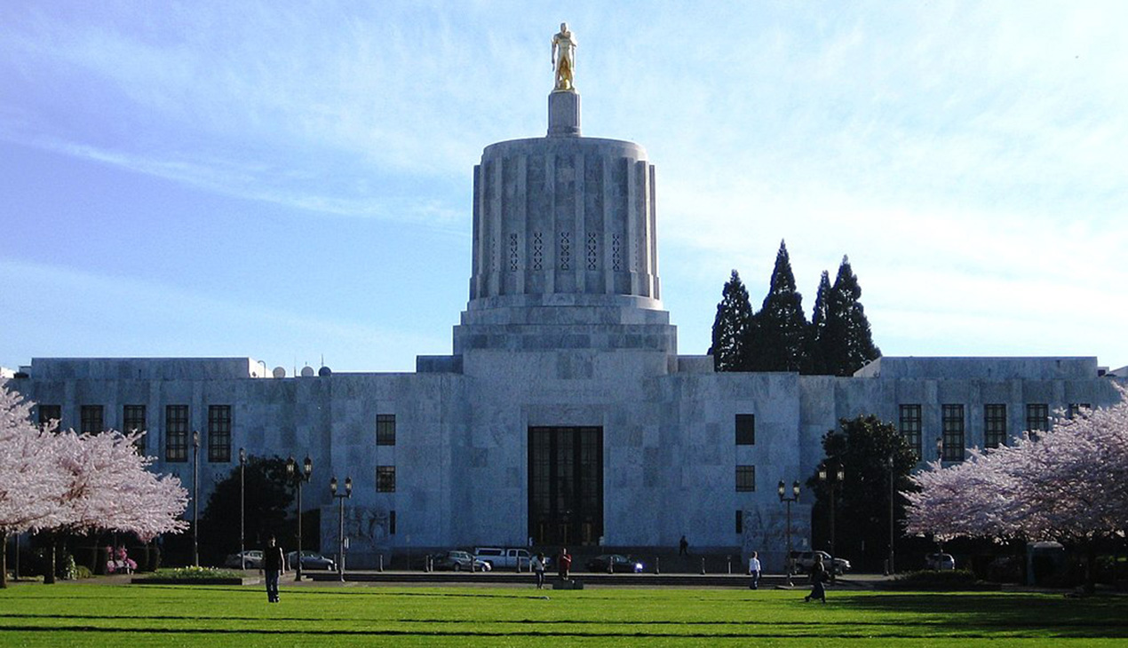 Image of the capital of Oregon