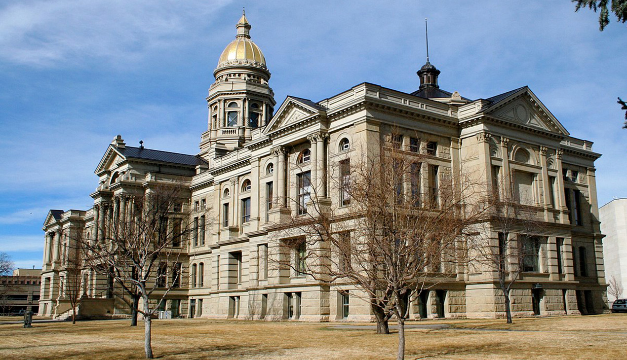 Image of the capital of Wyoming