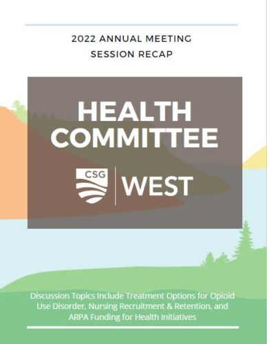 Image for Health Committee Session Recap